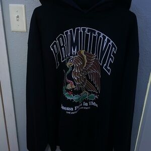 Primitive Black Bear Graphic Sweater